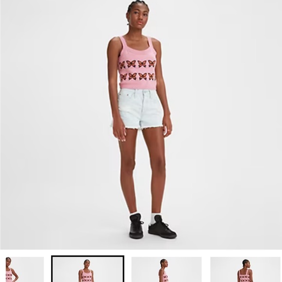 NWT Levi’s 501 original high rise shorts - Picture 4 of 4